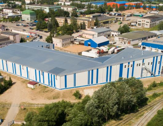 Фруктохранилище со встроенным двухэтажным АБК