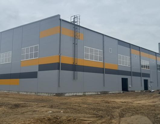 Здания склада металла